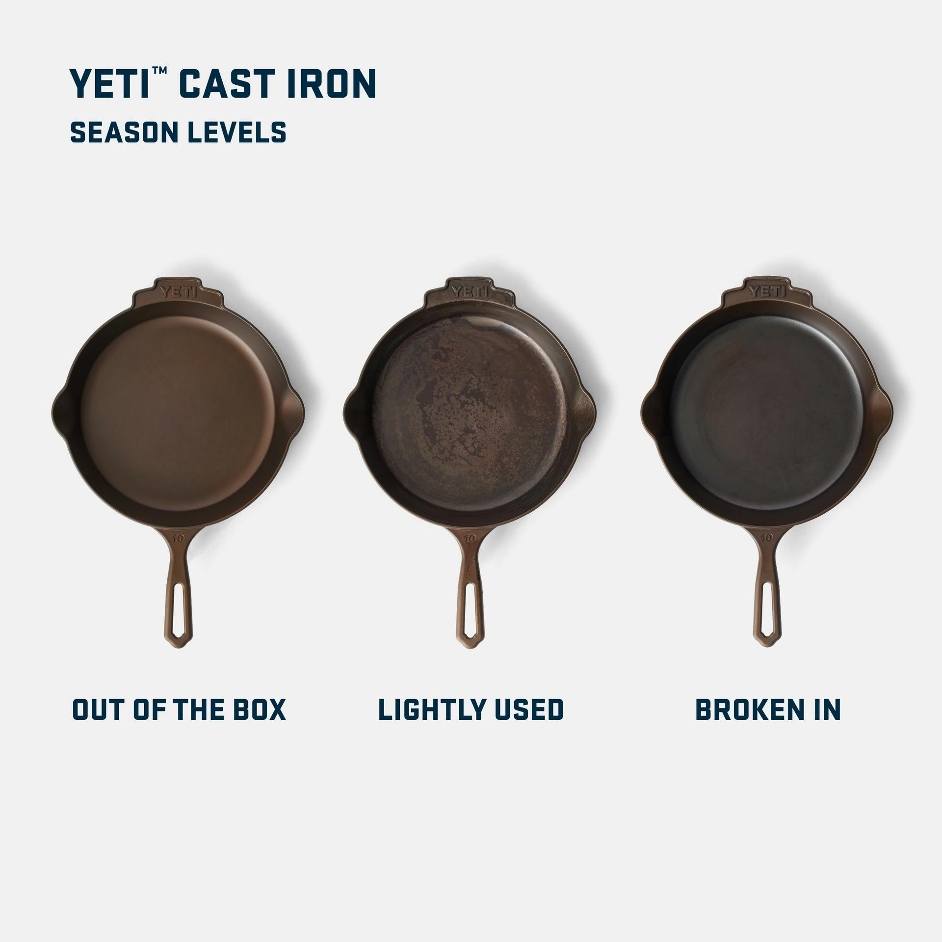 YETI® Cast Iron Skillet 12