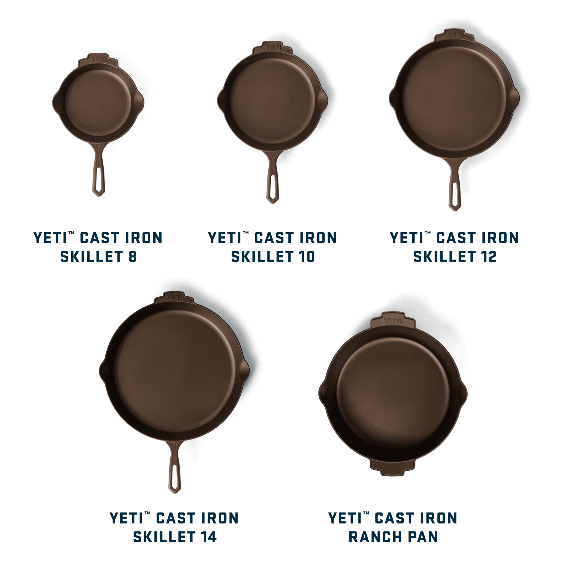 YETI® Cast Iron Skillet 8