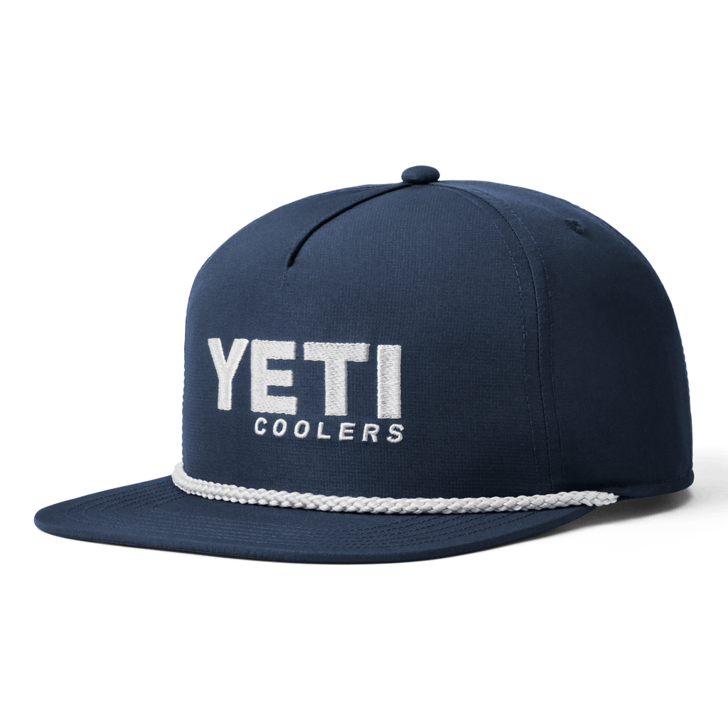 YETI Coolers Mid Pro Flat Brim Rope Hat