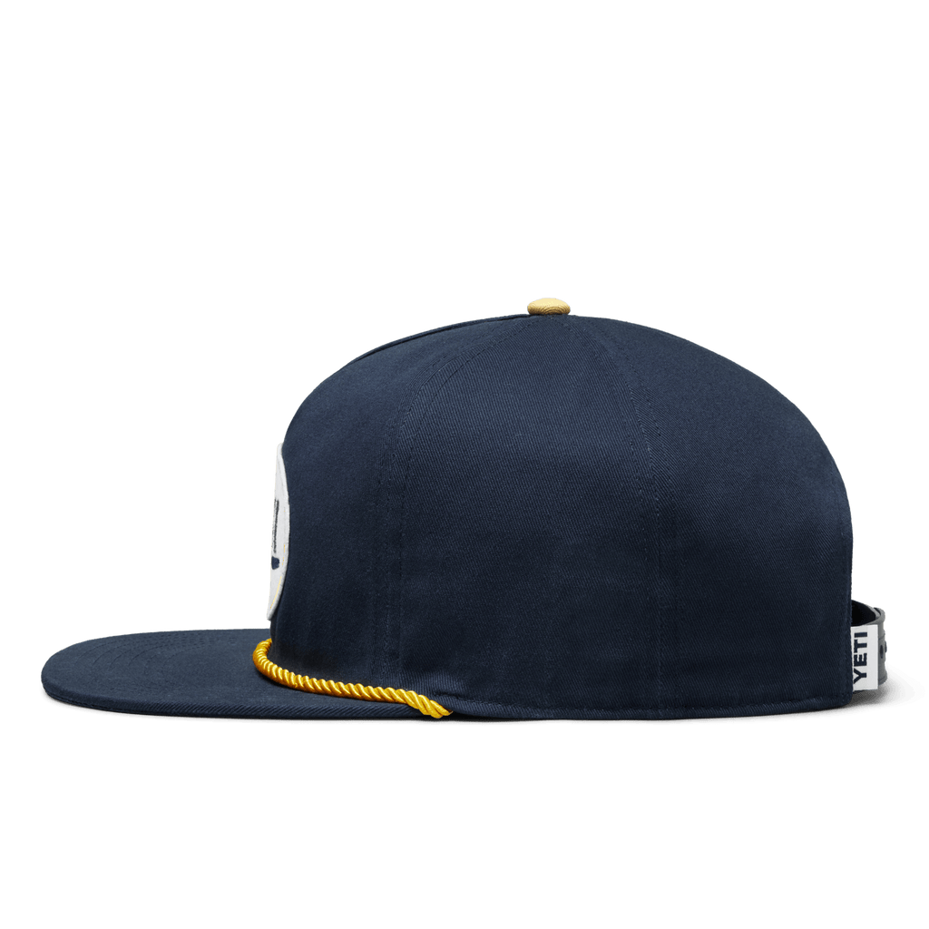 YETI Big Wave Flat Brim Rope Hat