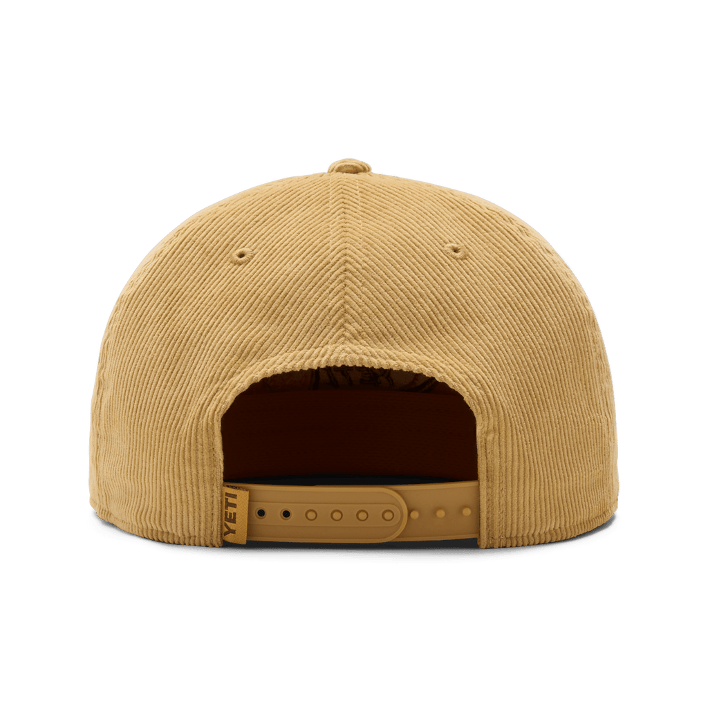 YETI® Duck Corduroy Flat Brim Rope Hat