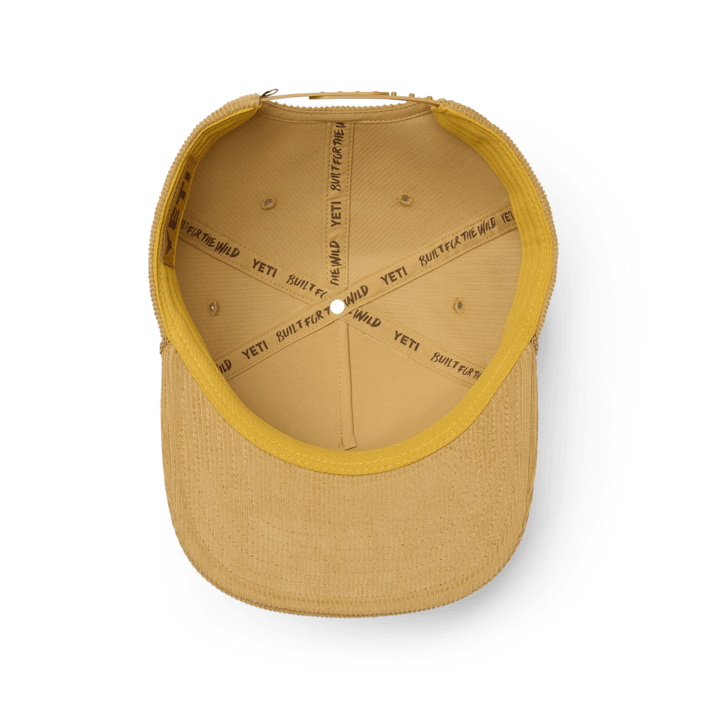 YETI® Duck Corduroy Flat Brim Rope Hat